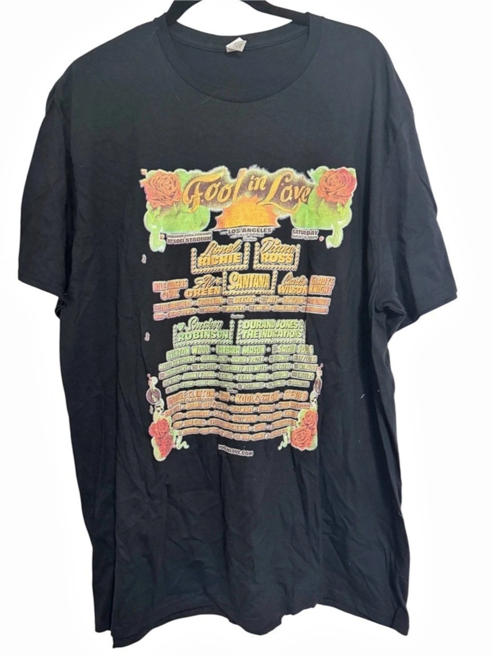 Official Fool In Love Festival 2024 Lineup Lionel Richie Diana Ross Concert 2XL
